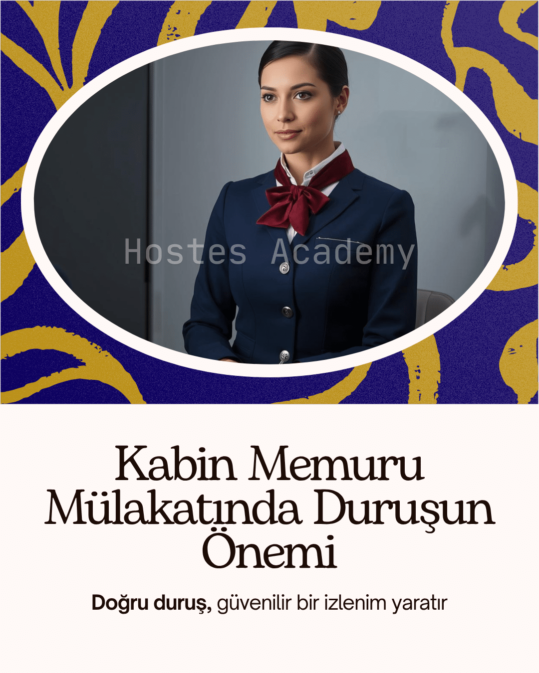 “Kabin memuru mülakatında başarılı adayların ortak özellikleri: duruş, ses tonu, sakinlik.”